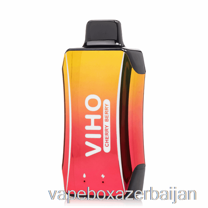 Vape Box Azerbaijan VIHO Turbo 10000 Disposable Cherry Berry